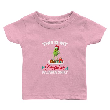 Discover Disney Santa Kermit Frog Christmas Muppets Baby T-shirts