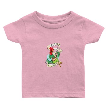 Discover Disney Robin Hood Funny Alan A Dale Rooster OO De Lally Baby T-shirts, Magic Kingdom WDW Baby T-shirts