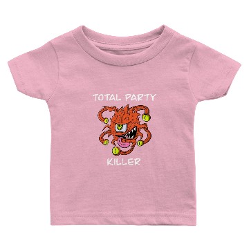 Discover Total Party Killer - Dungeons And Dragons - Baby T-shirts