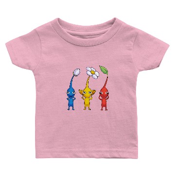 Discover Three wise pikmin - Gamer - Baby T-shirts
