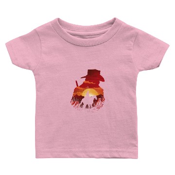 Discover Red Sunset - Red Dead Redemption 2 - Baby T-shirts