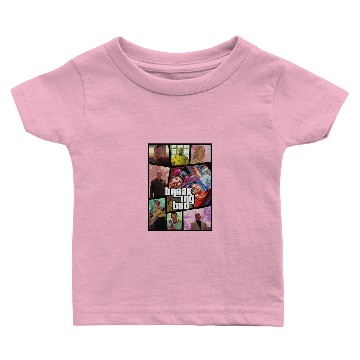 Discover Breaking Bad Walter White Poster GTA Version Baby T-shirts,