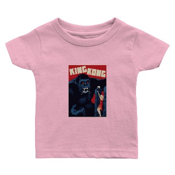 Discover King Kong Red Baby T-shirts