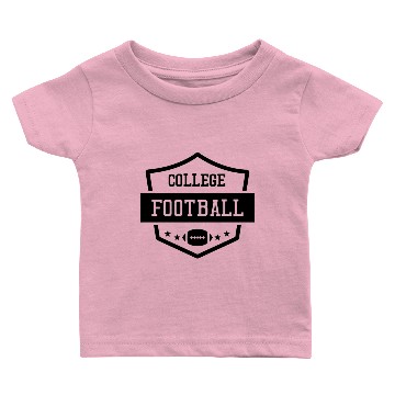 Discover Shield college football funny Baby T-shirts