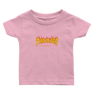 Discover Black and yellow Baby T-shirts Thrasher