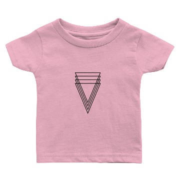 Discover Four + Triangle Baby T-shirts