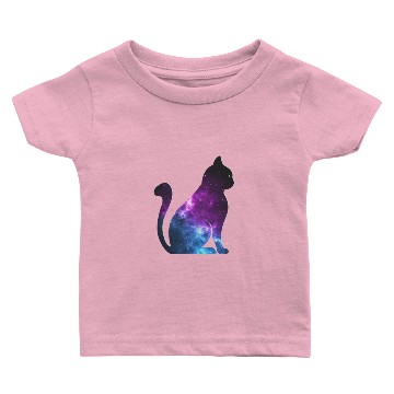 Discover Galaxy Cat Gift Baby T-shirts