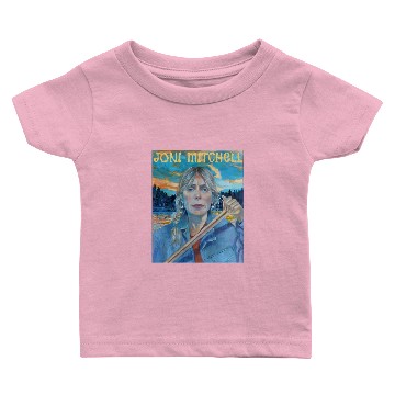 Discover Joni Mitchell Mitchell Blue Baby T-shirts