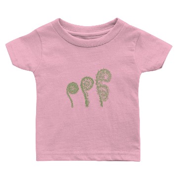Discover Fiddlehead Screenprinted Baby T-shirts mens Baby T-shirts