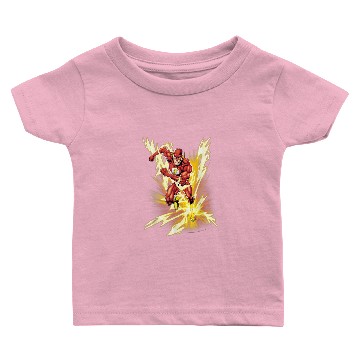 Discover DC Comics The Flash Lightning Speed Baby T-shirts Baby T-shirts