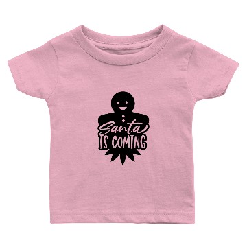 Discover Santa is Coming Baby T-shirts
