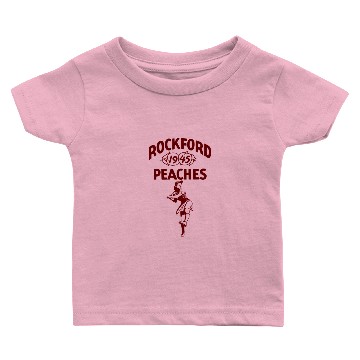 Discover Rockford Peaches - Baseball - Baby T-shirts