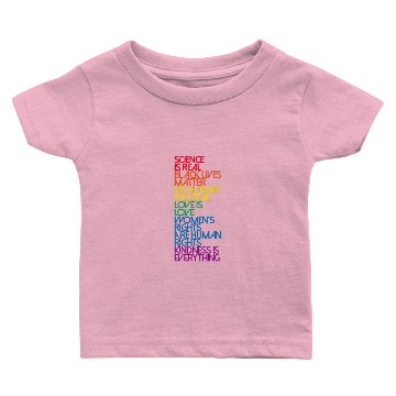 Discover Science is Real Black Lives Matter - Equality - Baby T-shirts
