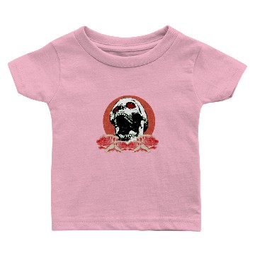 Discover Skull & Roses Baby T-shirts