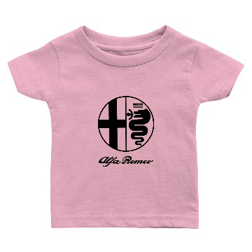 Discover Alfa Romeo Big Logo Baby T-shirts