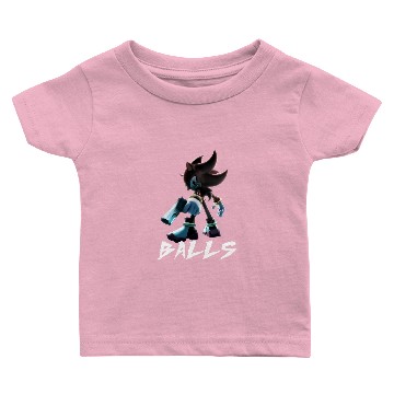 Discover Balls Shadow the Hedgehog Sonic Funny Meme Baby T-shirts