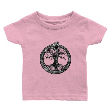 Discover Ouroboros Tree of Life Baby T-shirts