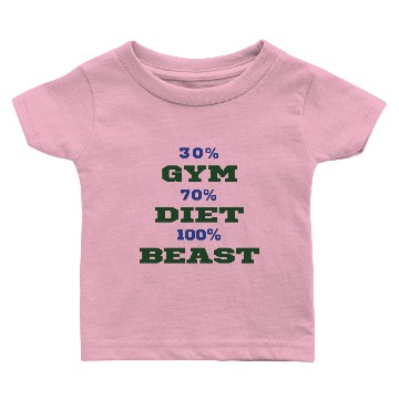 Discover Gym, Diet, Beast Baby T-shirts