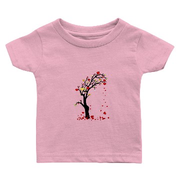 Discover heart tree Baby T-shirts