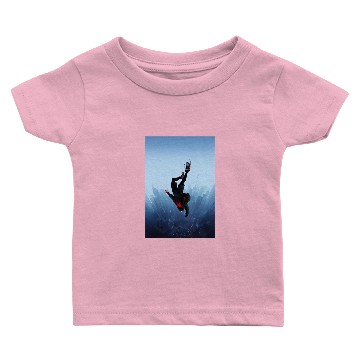 Discover Miles Morales jump Baby T-shirts