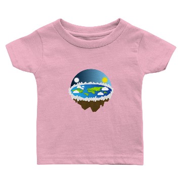 Discover Flat Earth Baby T-shirts