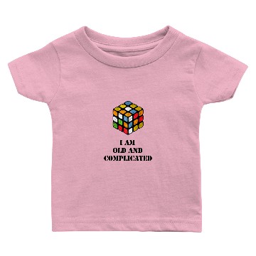 Discover oldskoolbic - Rubiks Cube - Baby T-shirts