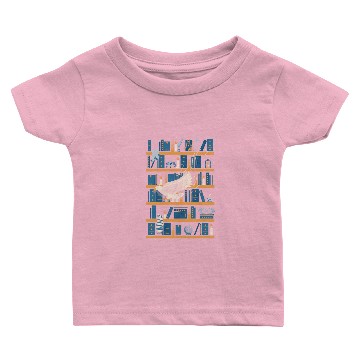 Discover Library of Wise - Ravenclaw - Baby T-shirts