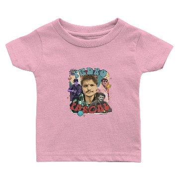 Discover Retro Pedro Pascal Baby T-shirts, Pedro Pascal Retro 90s, Javier Pea