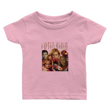 Discover Captain Marvel Baby T-shirts |