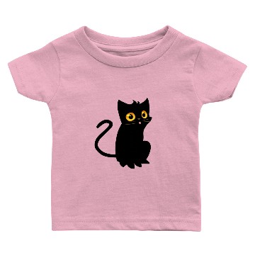 Discover Cute, black cat Baby T-shirts