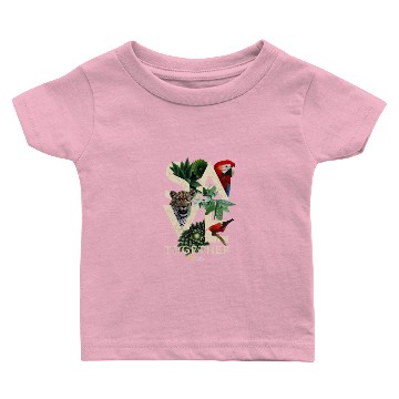 Discover National Geographic Save Together Nature Collage Baby T-shirts