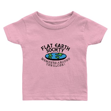 Discover flat earth merchandise Baby T-shirts