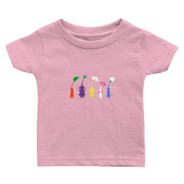 Discover cute pikmin pattern Baby T-shirts