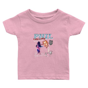 Discover Phil Collins Bootleg Black Baby T-shirts