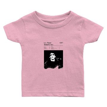 Discover Lou Reed Baby T-shirts: Transformer Track List