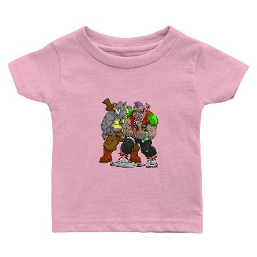 Discover Rocksteady and Bebop TMNT Baby T-shirts