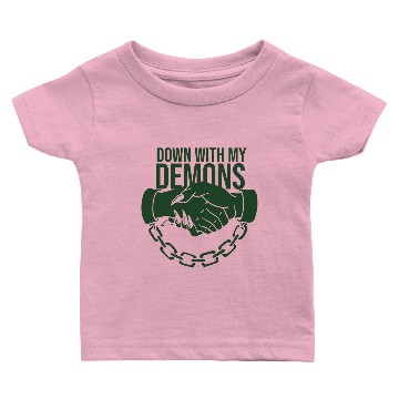 Discover Down with my Demons Baby T-shirts