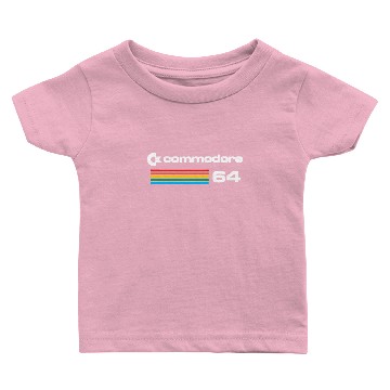 Discover Commodore 64 Retro Computer Baby T-shirts