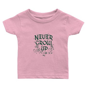 Discover Disney Peter Pan Never Grow Up Flying Cast Graphic Baby T-shirts