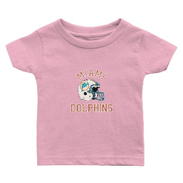 Discover Miami dolphins 1980s Baby T-shirts