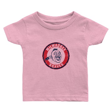 Discover Milwaukee Braves - Defunct Logo - Baby T-shirts