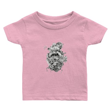 Discover Howl_s moving castle Baby T-shirts