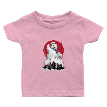 Discover Marshmallow man sumi-e - Ghostbusters - Baby T-shirts