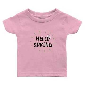 Discover Hello Spring Baby T-shirts