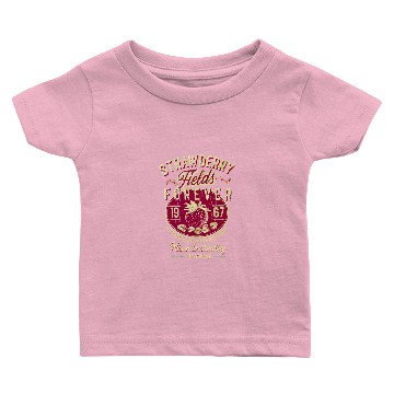 Discover Strawberry Fields Forever, Strawberry Fields Music Lover Baby T-shirts
