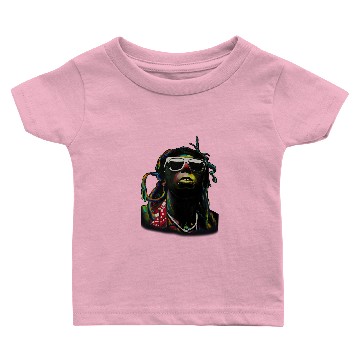 Discover Lil Wayne Color Face Baby T-shirts