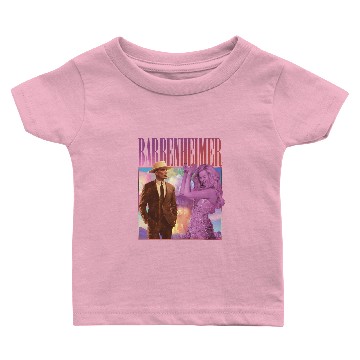 Discover Barbenheimer Vintage Baby T-shirts, Cillian Murphy Margot Robbie