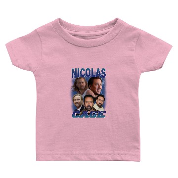 Discover Nicolas Cage Vintage Baby T-shirts