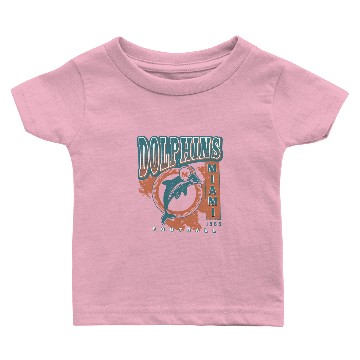 Discover Vintage Miami Dolphin Football Baby T-shirts