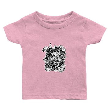 Discover Jerry Garcia swirly Baby T-shirts